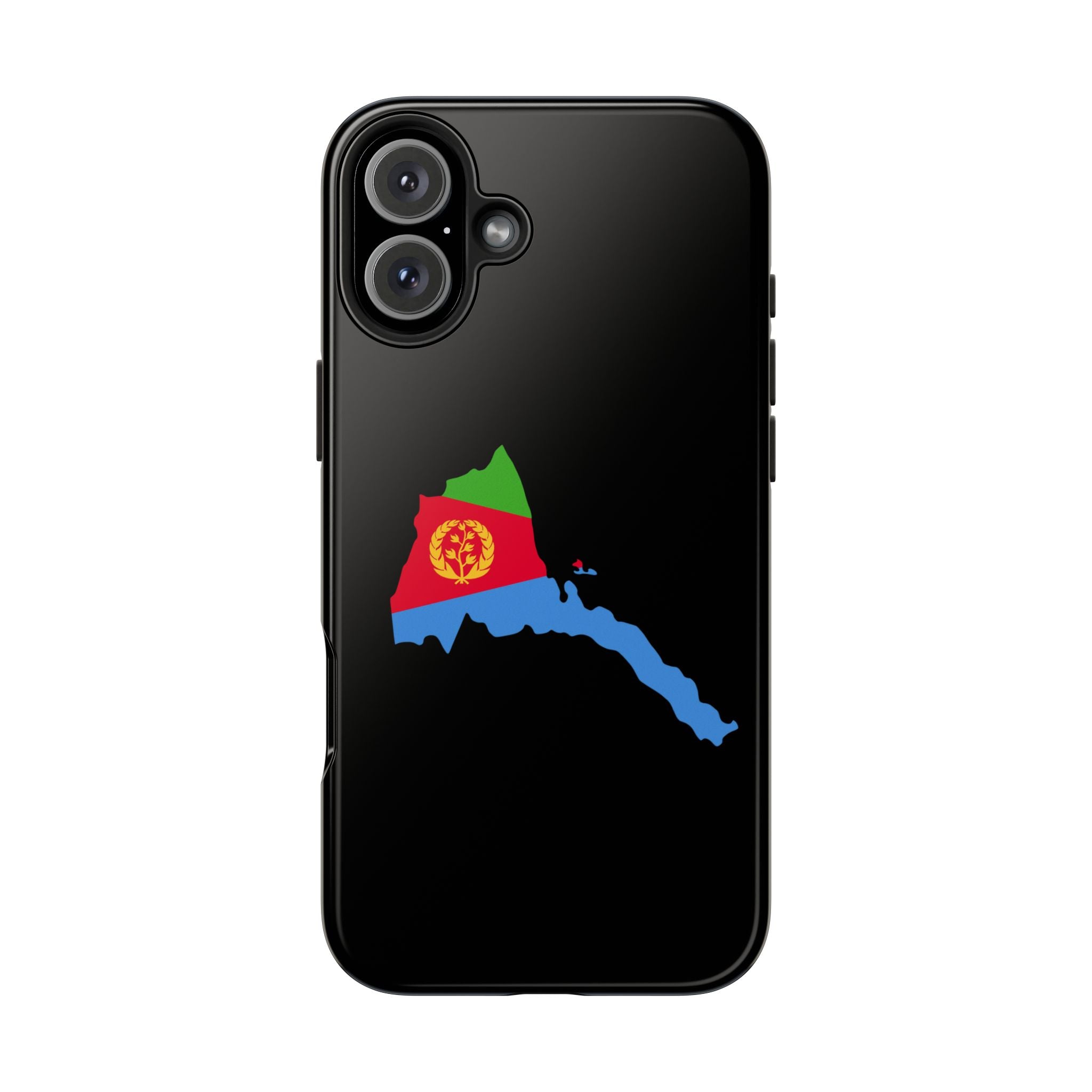 Eritrea Map Flag Tough Phone Case – Protective Eritrean Pride Phone Cover