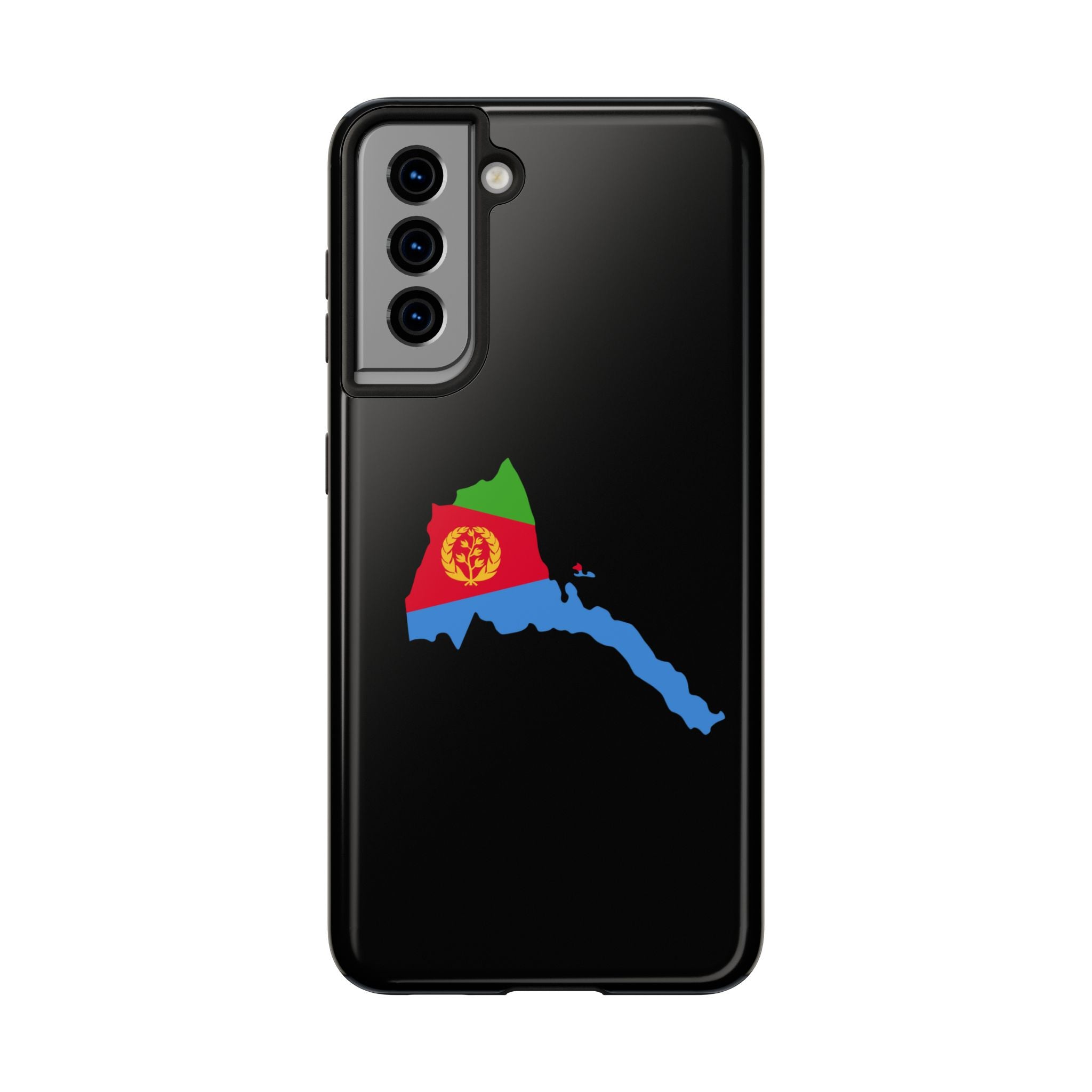 Eritrea Map Flag Tough Phone Case – Protective Eritrean Pride Phone Cover