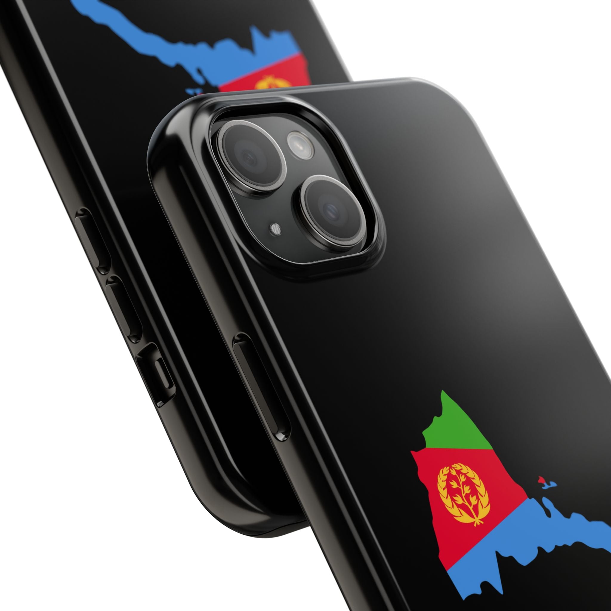 Eritrea Map Flag Tough Phone Case – Protective Eritrean Pride Phone Cover