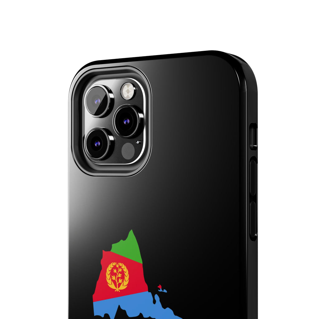 Eritrea Map Flag Tough Phone Case – Protective Eritrean Pride Phone Cover