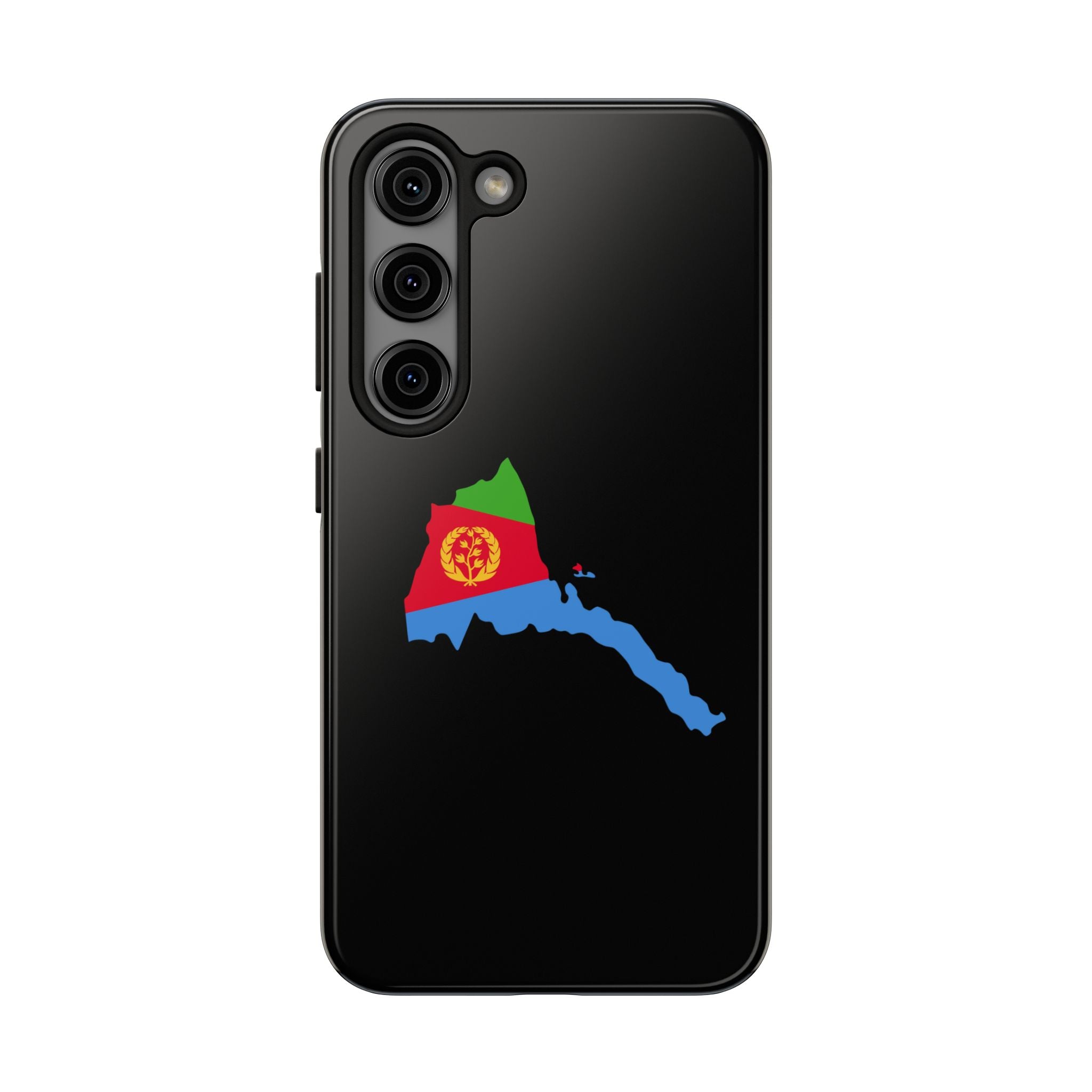 Eritrea Map Flag Tough Phone Case – Protective Eritrean Pride Phone Cover