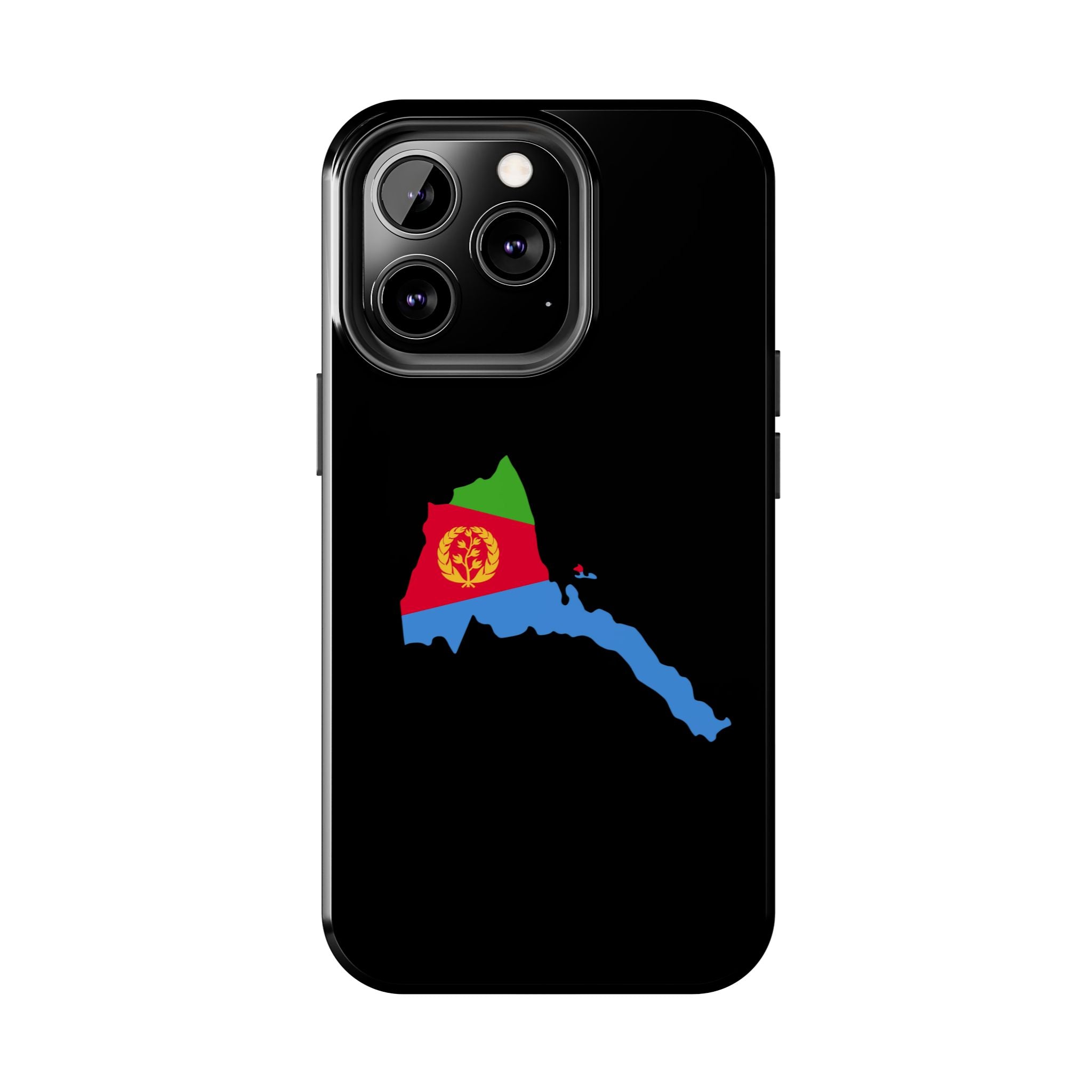 Eritrea Map Flag Tough Phone Case – Protective Eritrean Pride Phone Cover