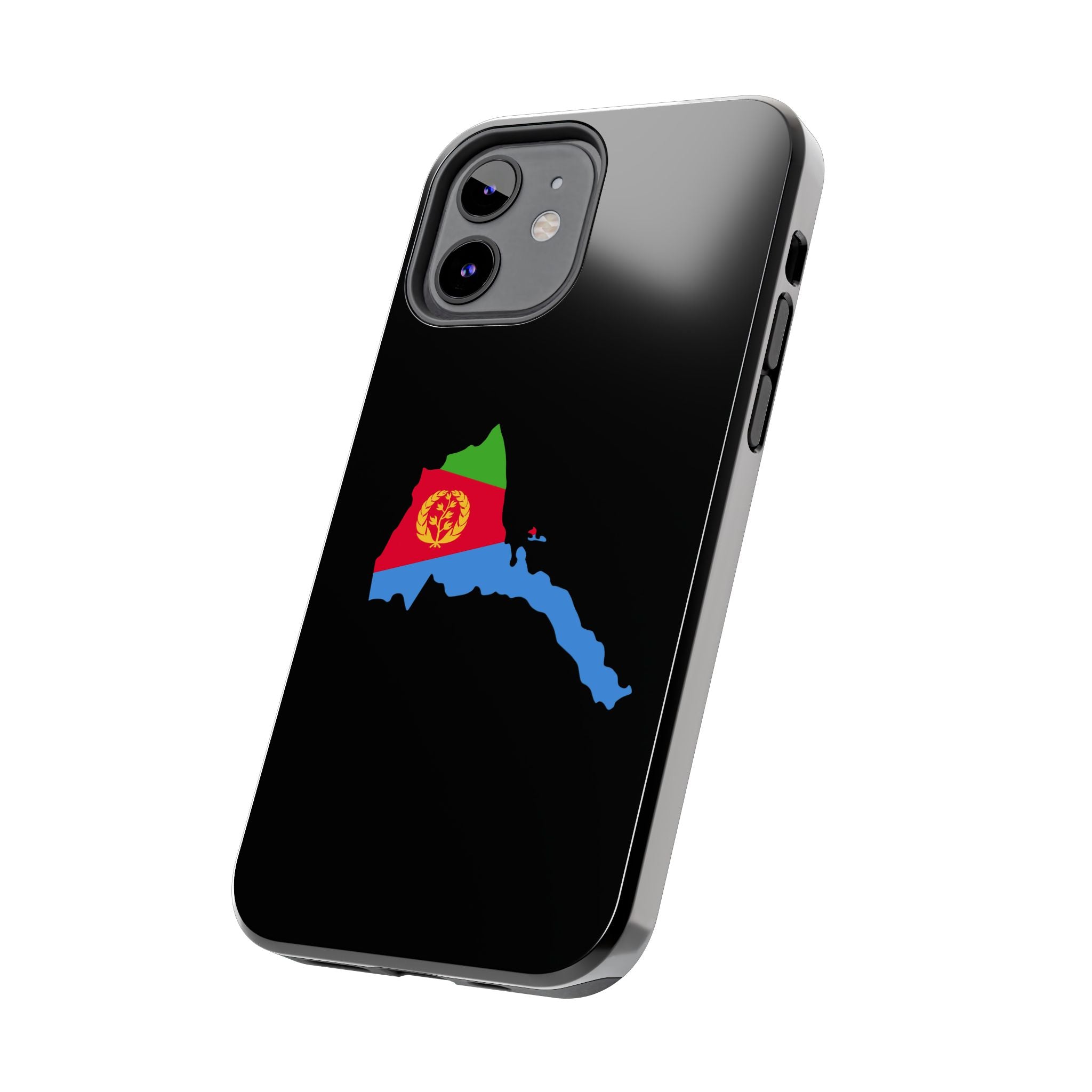 Eritrea Map Flag Tough Phone Case – Protective Eritrean Pride Phone Cover