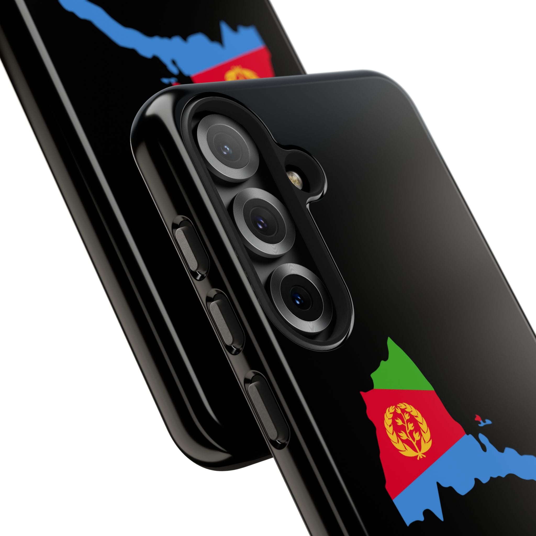 Eritrea Map Flag Tough Phone Case – Protective Eritrean Pride Phone Cover