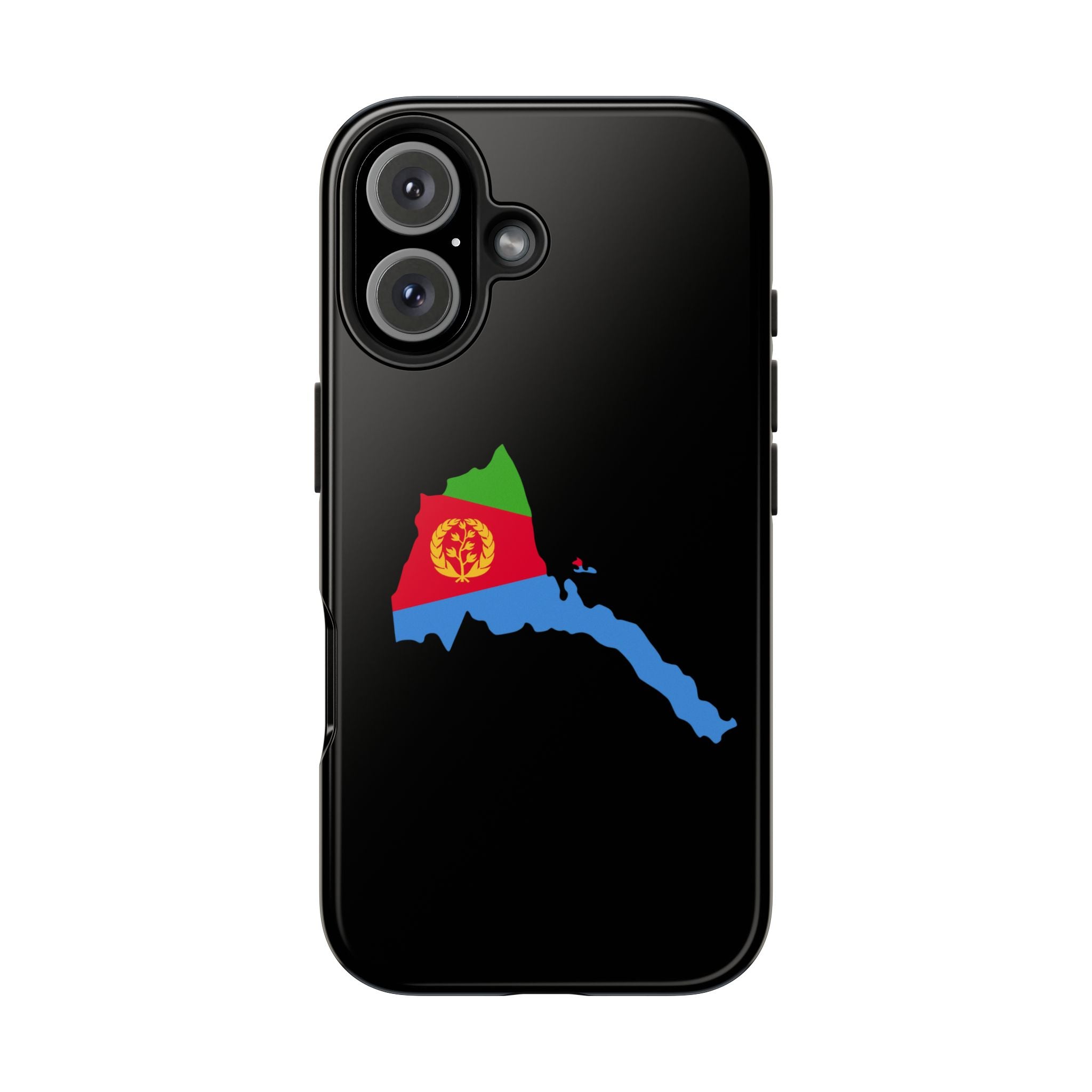 Eritrea Map Flag Tough Phone Case – Protective Eritrean Pride Phone Cover