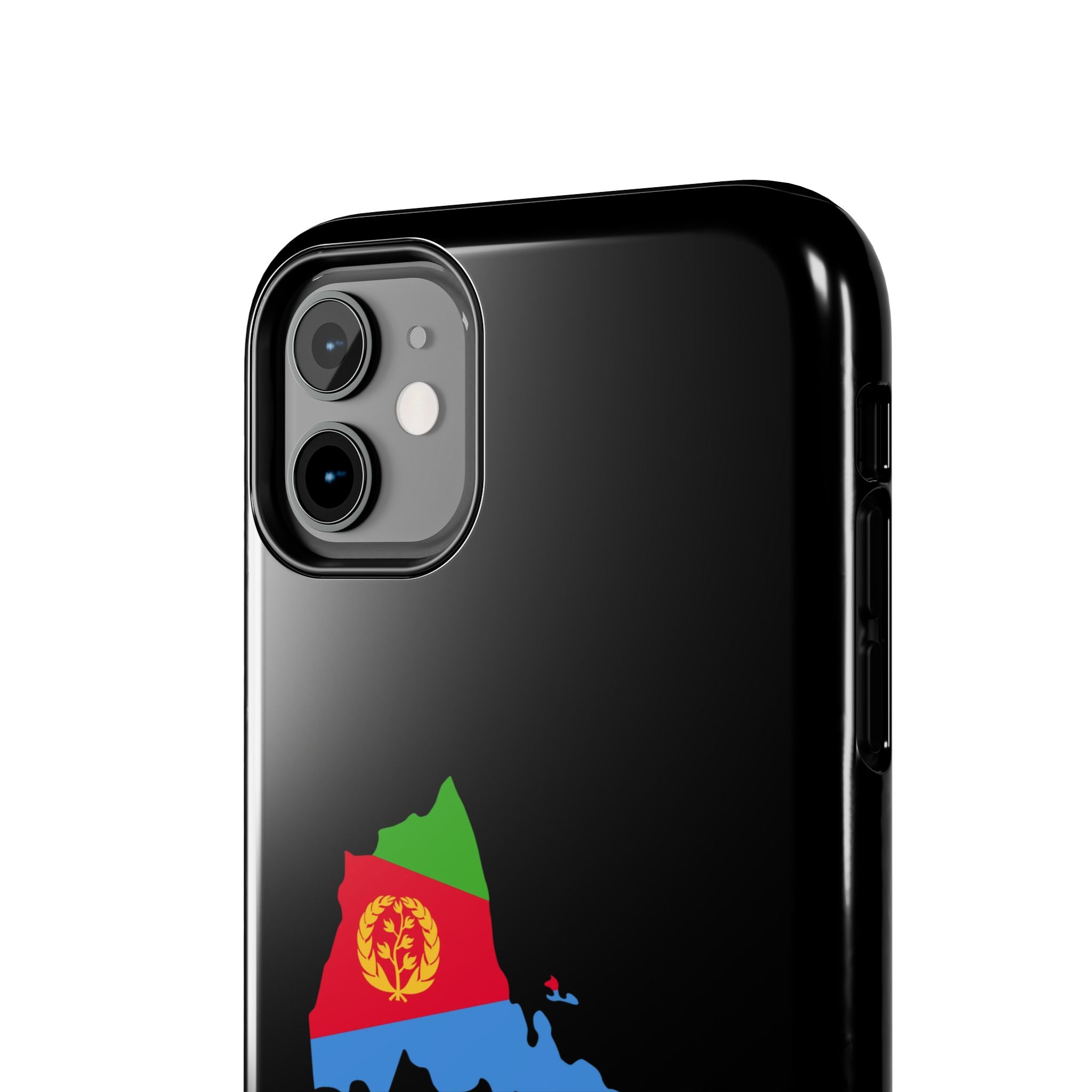 Eritrea Map Flag Tough Phone Case – Protective Eritrean Pride Phone Cover