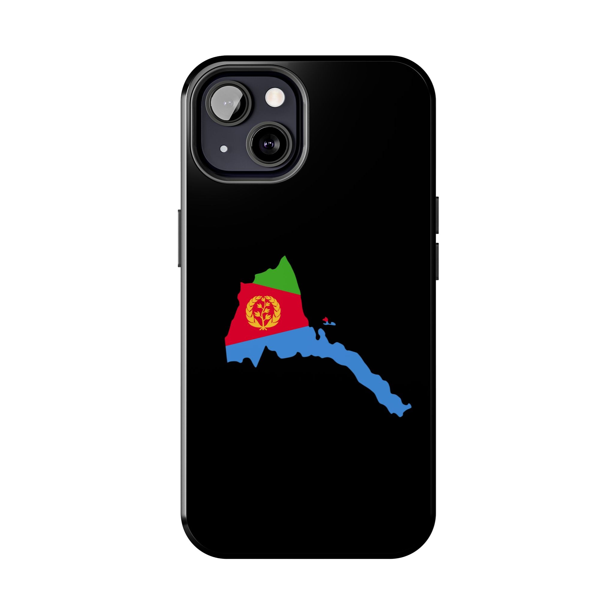 Eritrea Map Flag Tough Phone Case – Protective Eritrean Pride Phone Cover