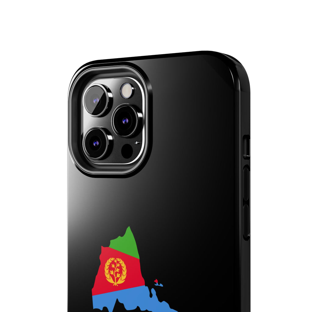 Eritrea Map Flag Tough Phone Case – Protective Eritrean Pride Phone Cover