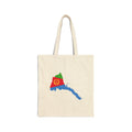 Eritrea Map Canvas Tote Bag – Lightweight Cotton Country Flag Tote for Travel & Everyday