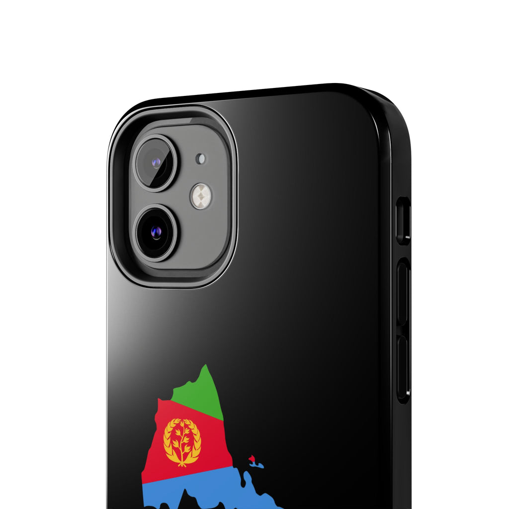 Eritrea Map Flag Tough Phone Case – Protective Eritrean Pride Phone Cover