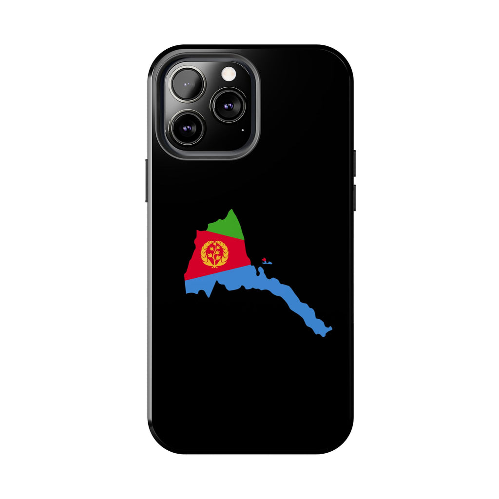 Eritrea Map Flag Tough Phone Case – Protective Eritrean Pride Phone Cover