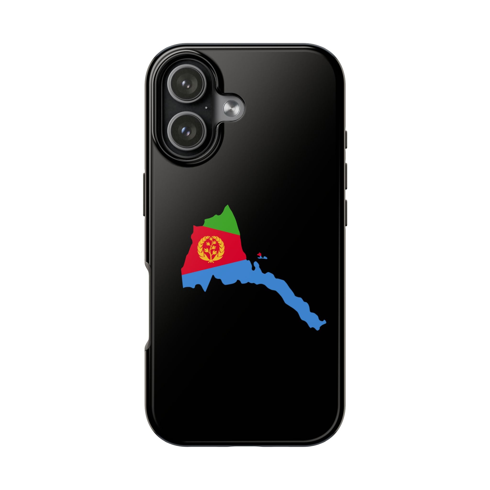 Eritrea Map Flag Tough Phone Case – Protective Eritrean Pride Phone Cover