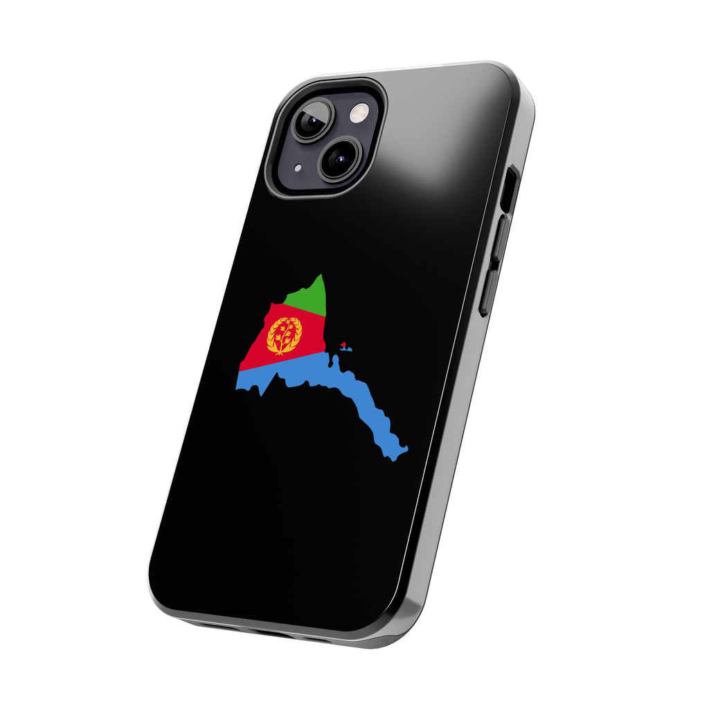 Eritrea Map Flag Tough Phone Case – Protective Eritrean Pride Phone Cover