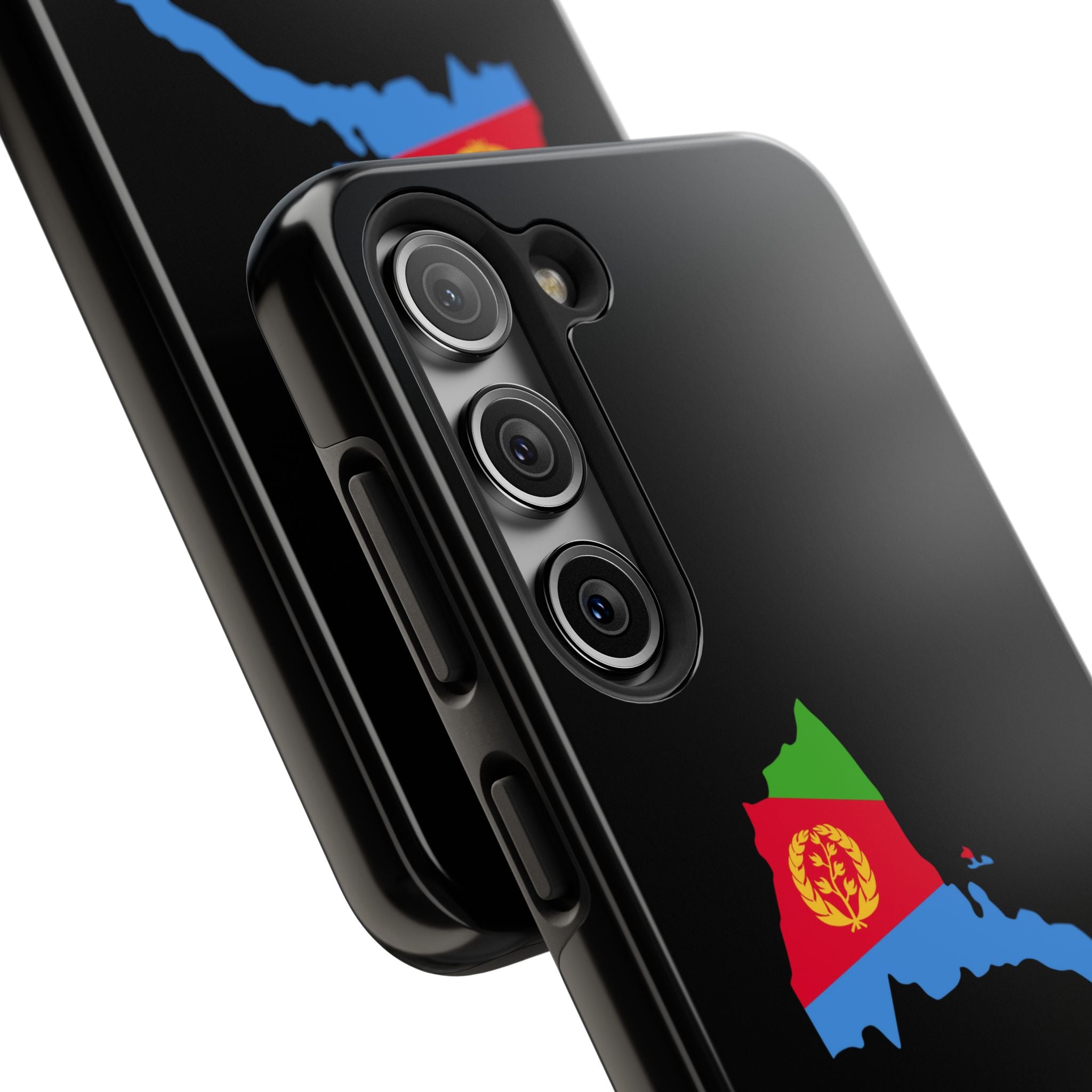 Eritrea Map Flag Tough Phone Case – Protective Eritrean Pride Phone Cover