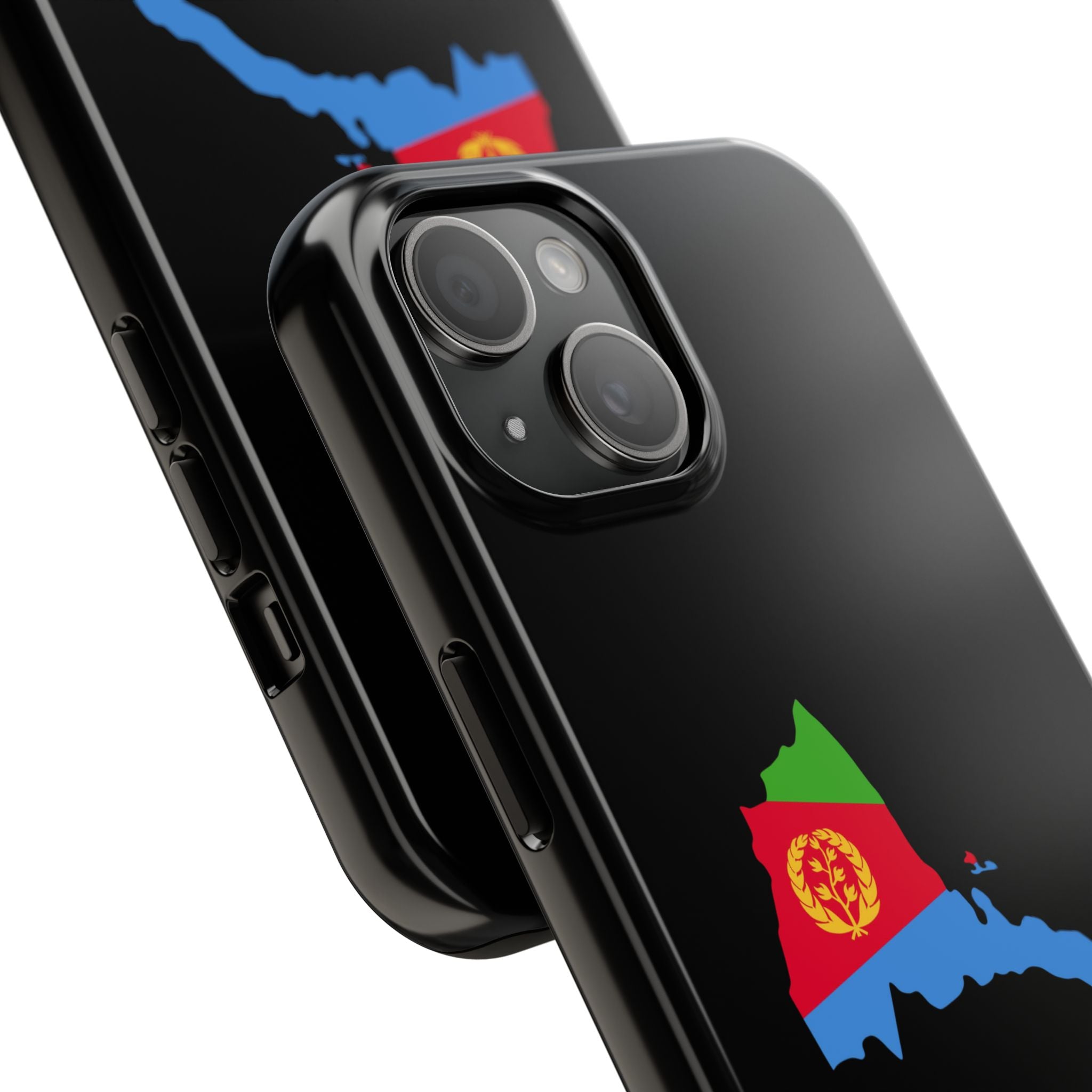Eritrea Map Flag Tough Phone Case – Protective Eritrean Pride Phone Cover