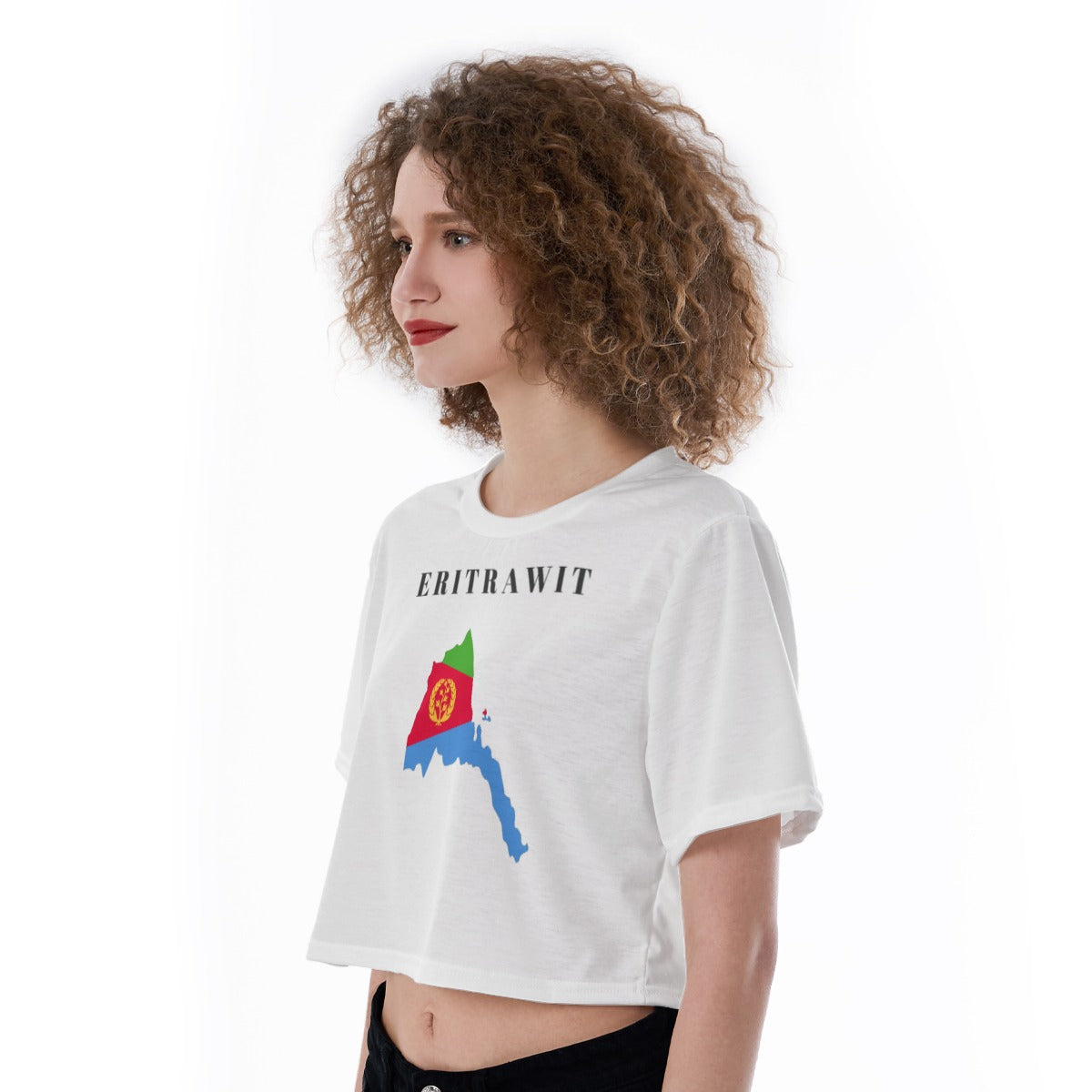 Eritrea Pride - Cropped T-Shirt