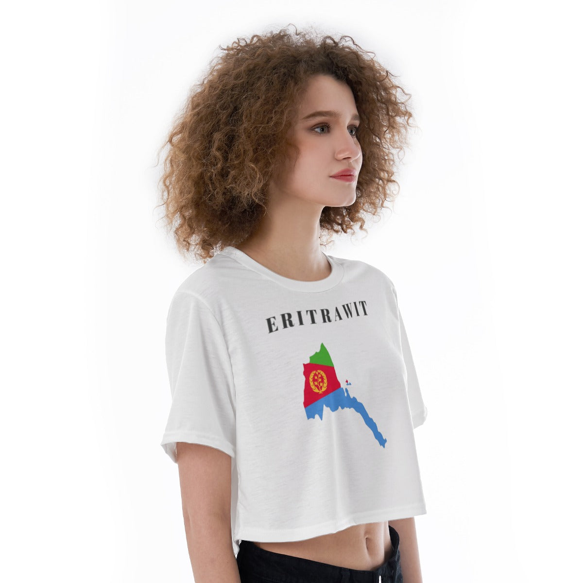 Eritrea Pride - Cropped T-Shirt