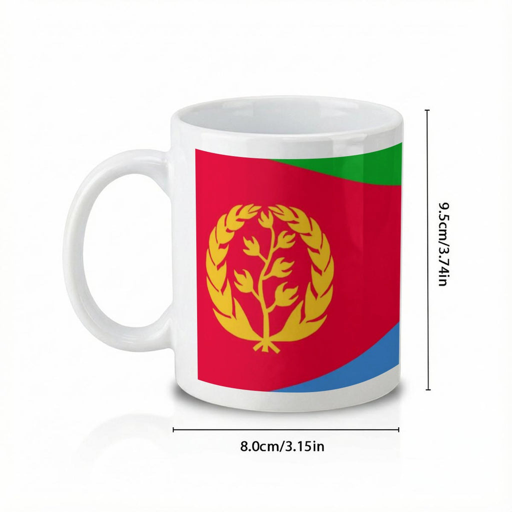 Eritrea Flag All-over print mug