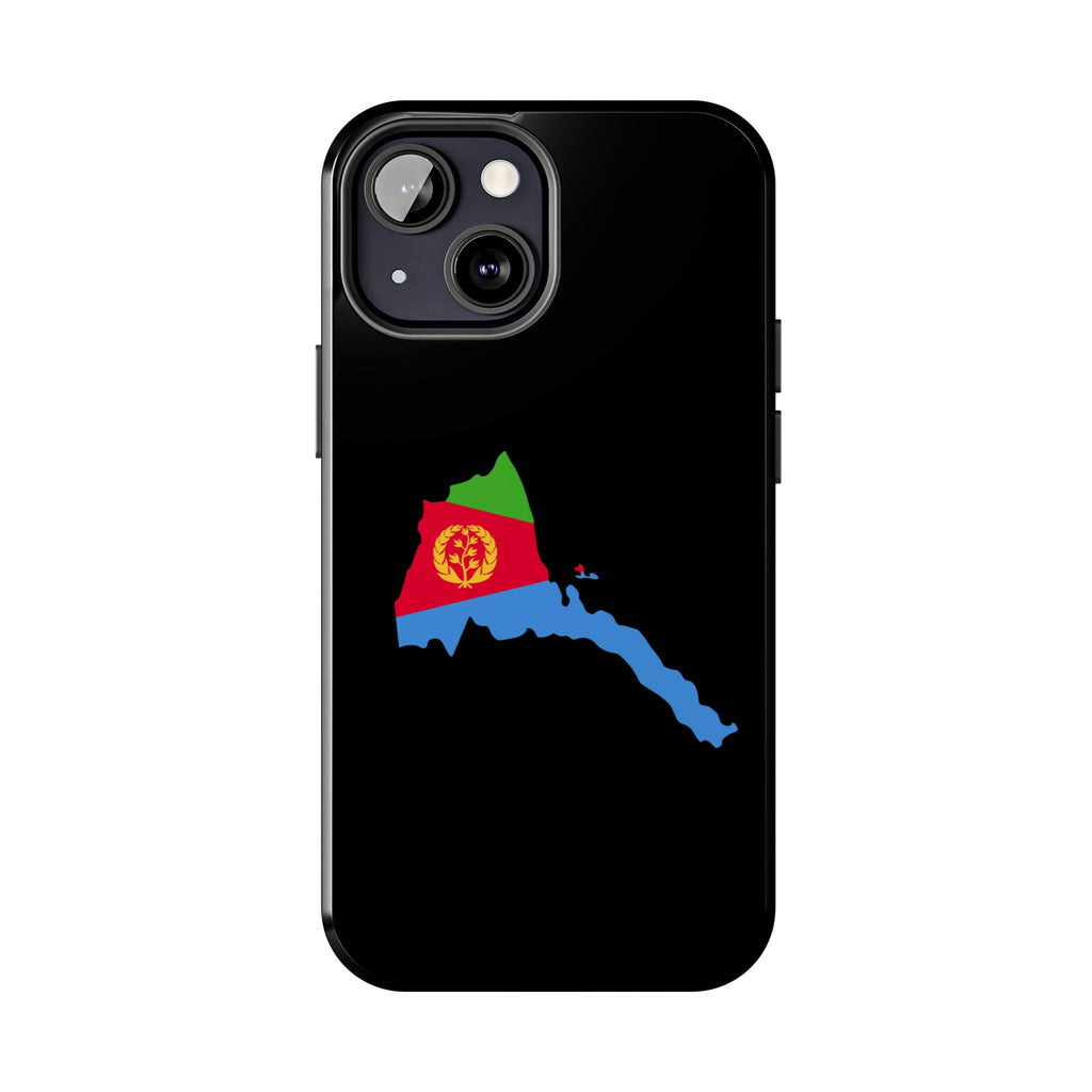 Eritrea Map Flag Tough Phone Case – Protective Eritrean Pride Phone Cover