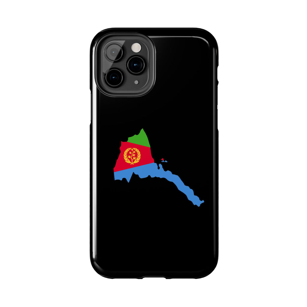 Eritrea Map Flag Tough Phone Case – Protective Eritrean Pride Phone Cover