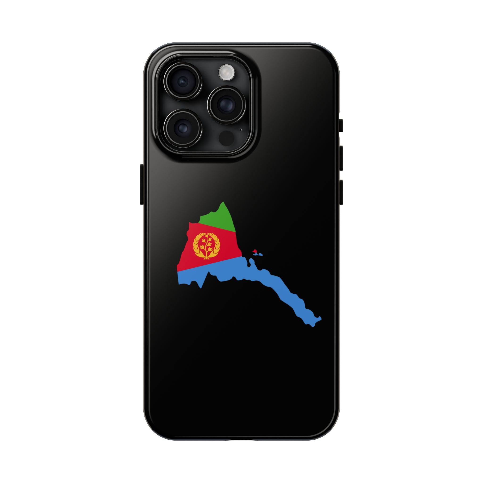 Eritrea Map Flag Tough Phone Case – Protective Eritrean Pride Phone Cover