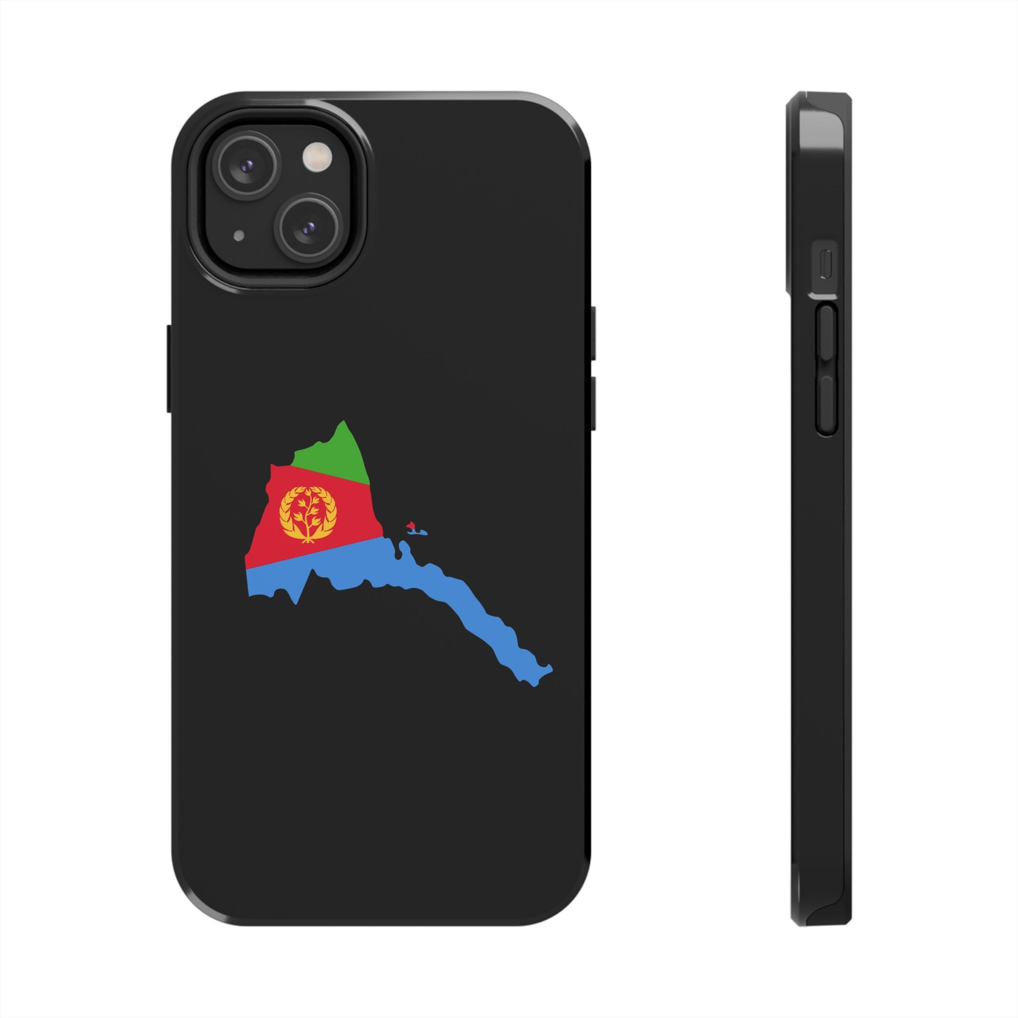 Eritrea Map Flag Tough Phone Case – Protective Eritrean Pride Phone Cover