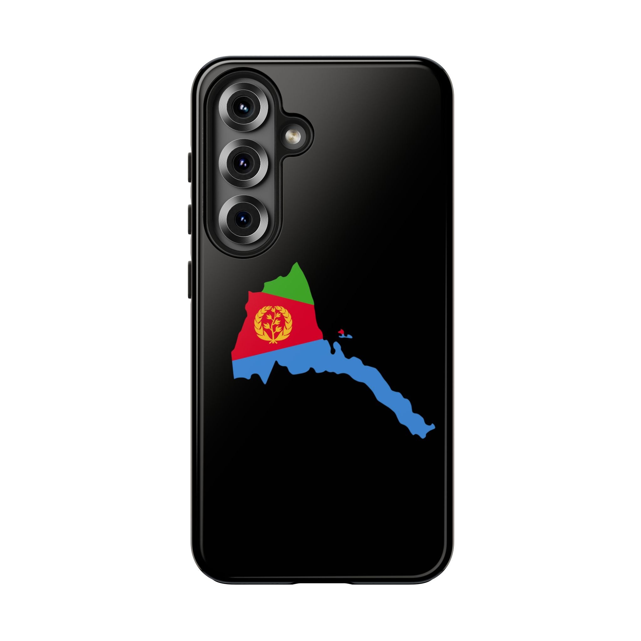 Eritrea Map Flag Tough Phone Case – Protective Eritrean Pride Phone Cover