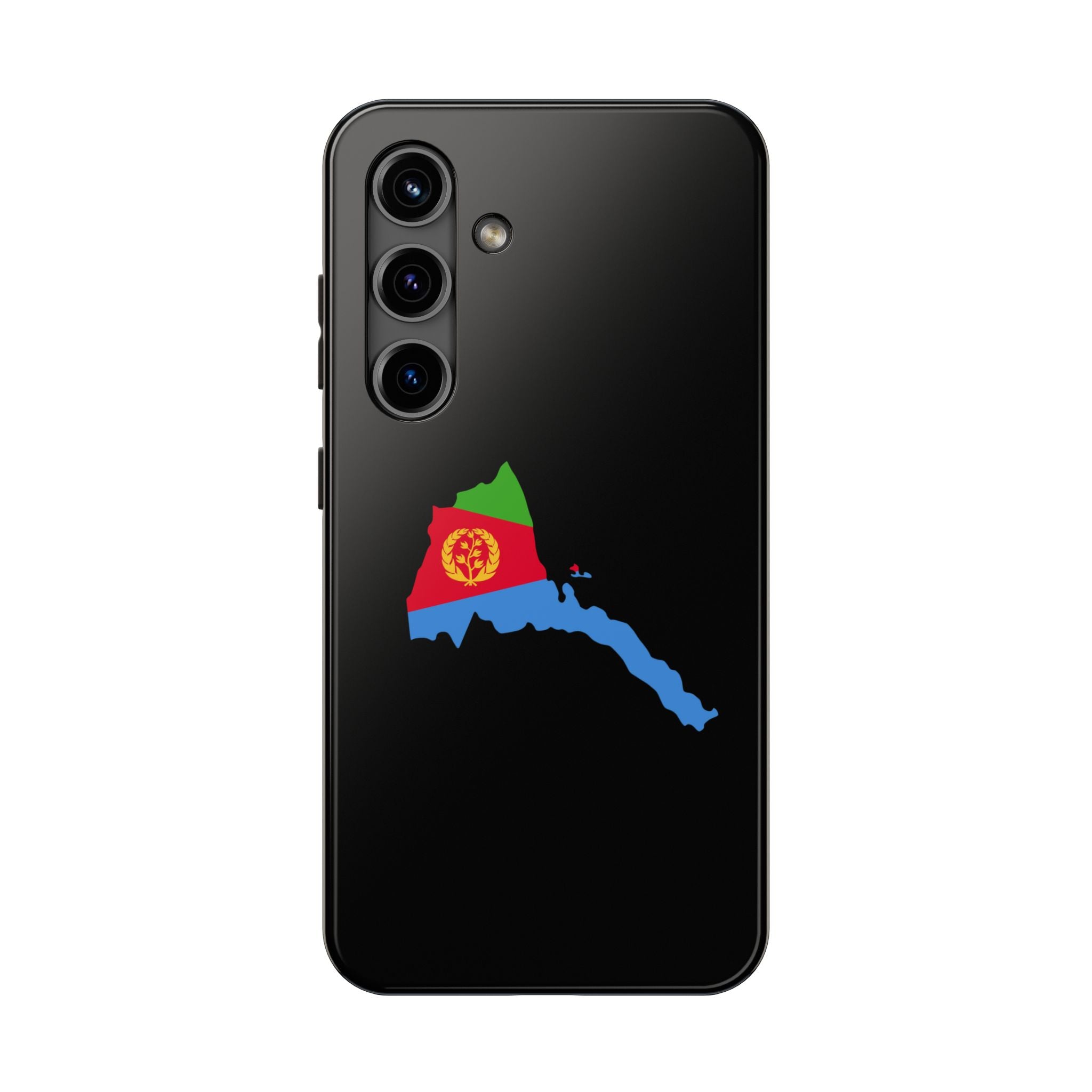 Eritrea Map Flag Tough Phone Case – Protective Eritrean Pride Phone Cover