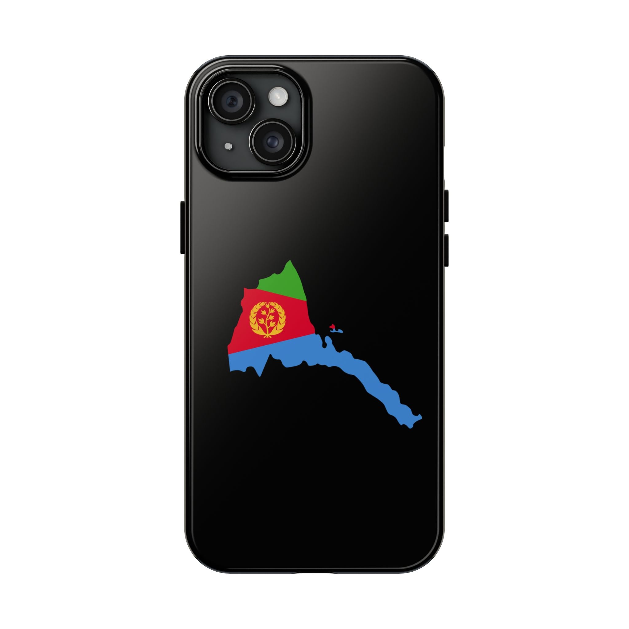 Eritrea Map Flag Tough Phone Case – Protective Eritrean Pride Phone Cover