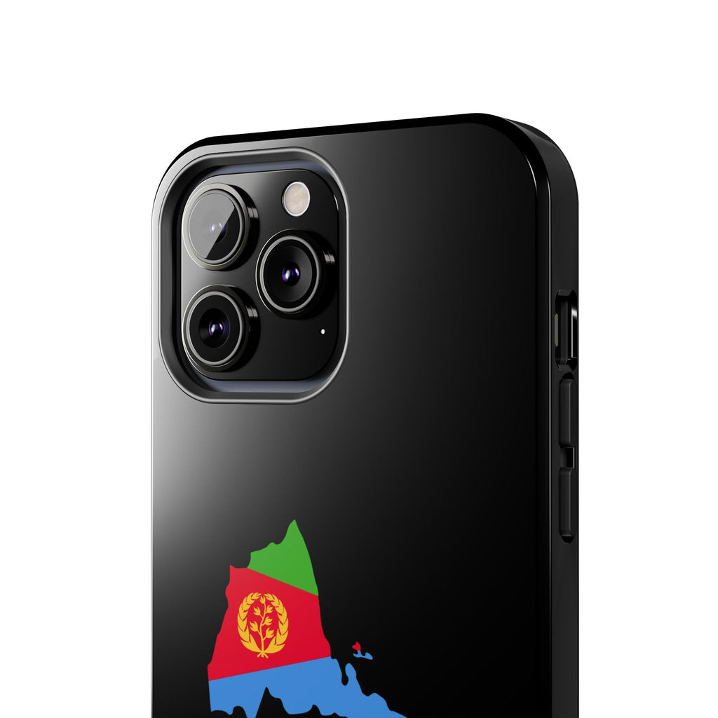 Eritrea Map Flag Tough Phone Case – Protective Eritrean Pride Phone Cover