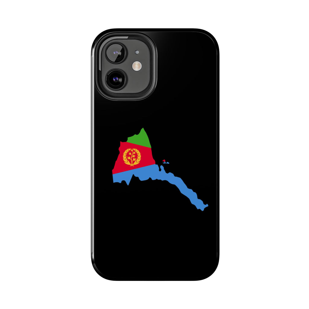 Eritrea Map Flag Tough Phone Case – Protective Eritrean Pride Phone Cover