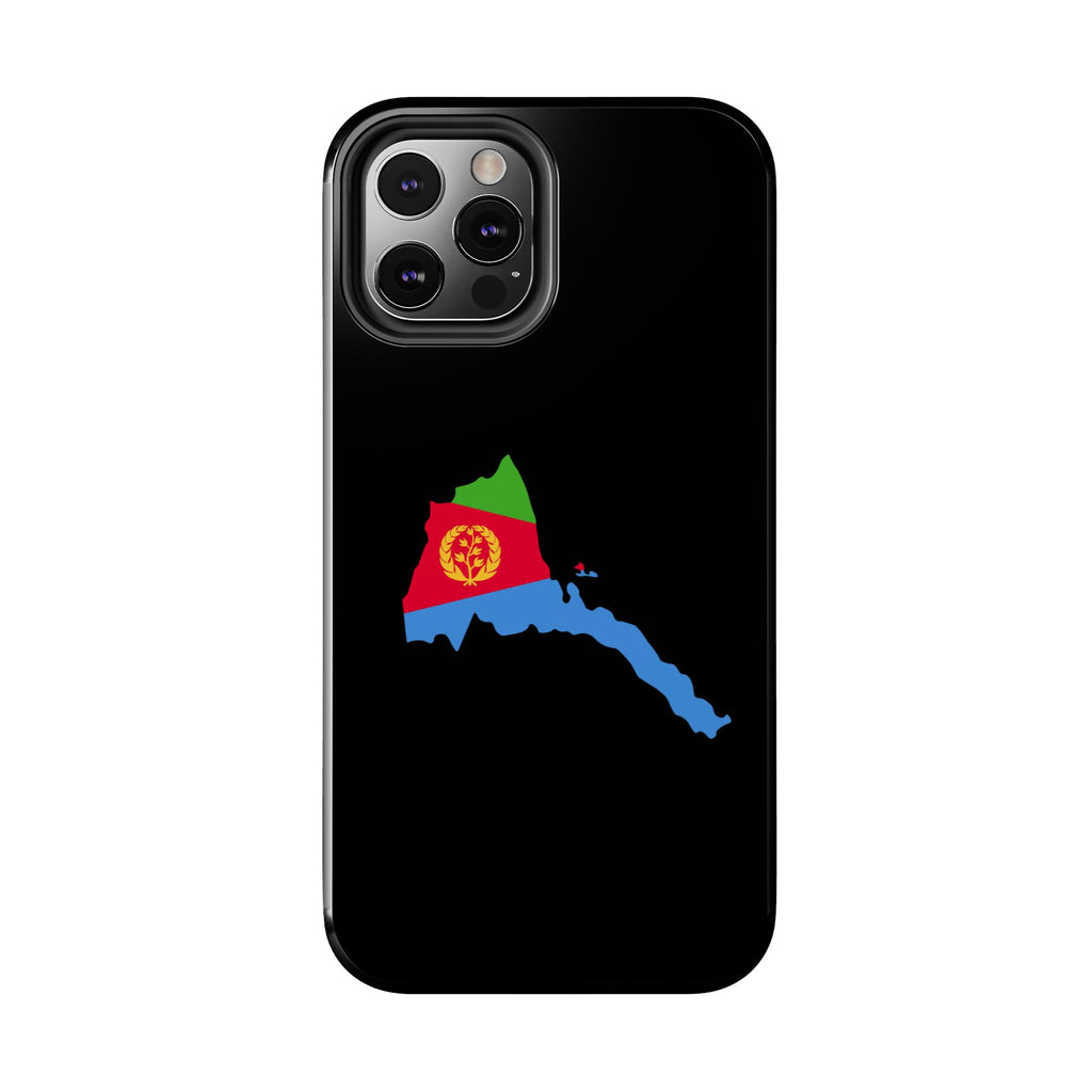 Eritrea Map Flag Tough Phone Case – Protective Eritrean Pride Phone Cover