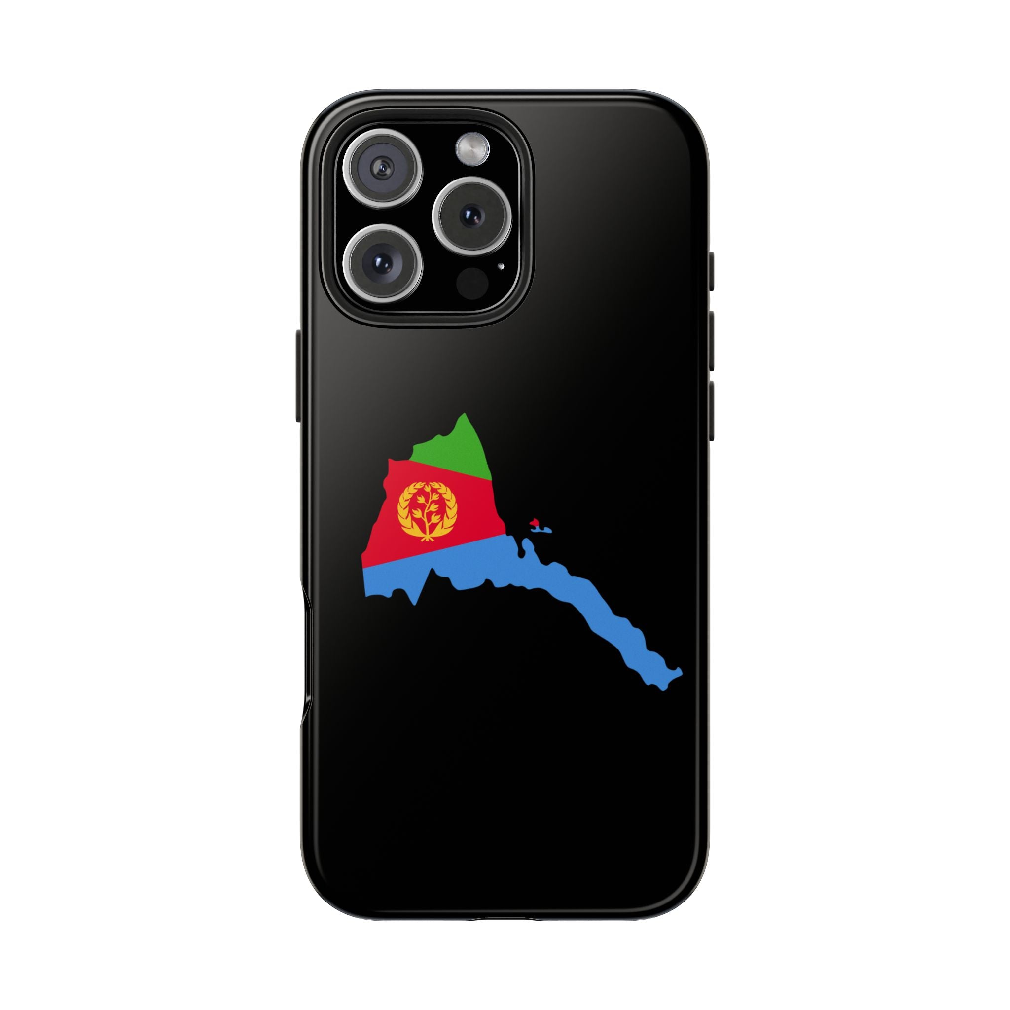 Eritrea Map Flag Tough Phone Case – Protective Eritrean Pride Phone Cover