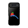 Eritrea Map Flag Tough Phone Case – Protective Eritrean Pride Phone Cover
