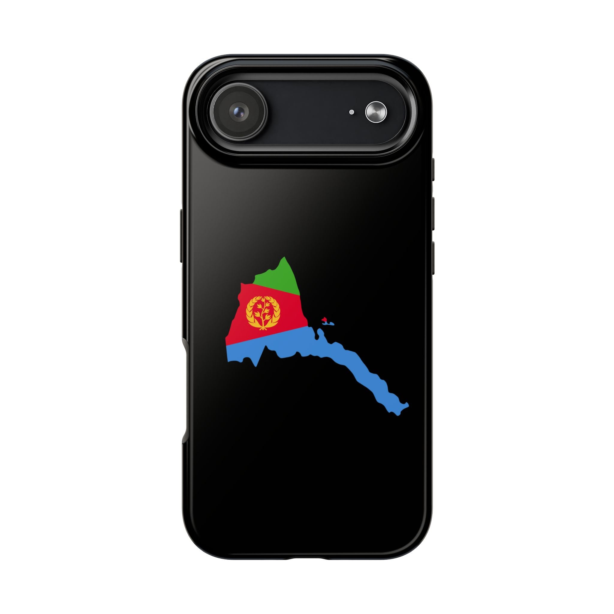 Eritrea Map Flag Tough Phone Case – Protective Eritrean Pride Phone Cover