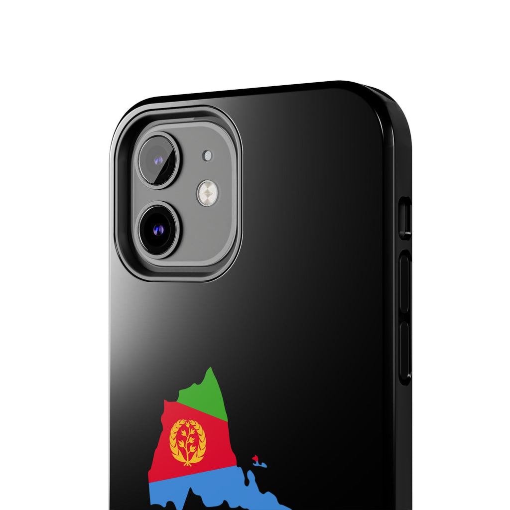 Eritrea Map Flag Tough Phone Case – Protective Eritrean Pride Phone Cover